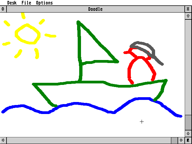 Dr Doodle atari screenshot